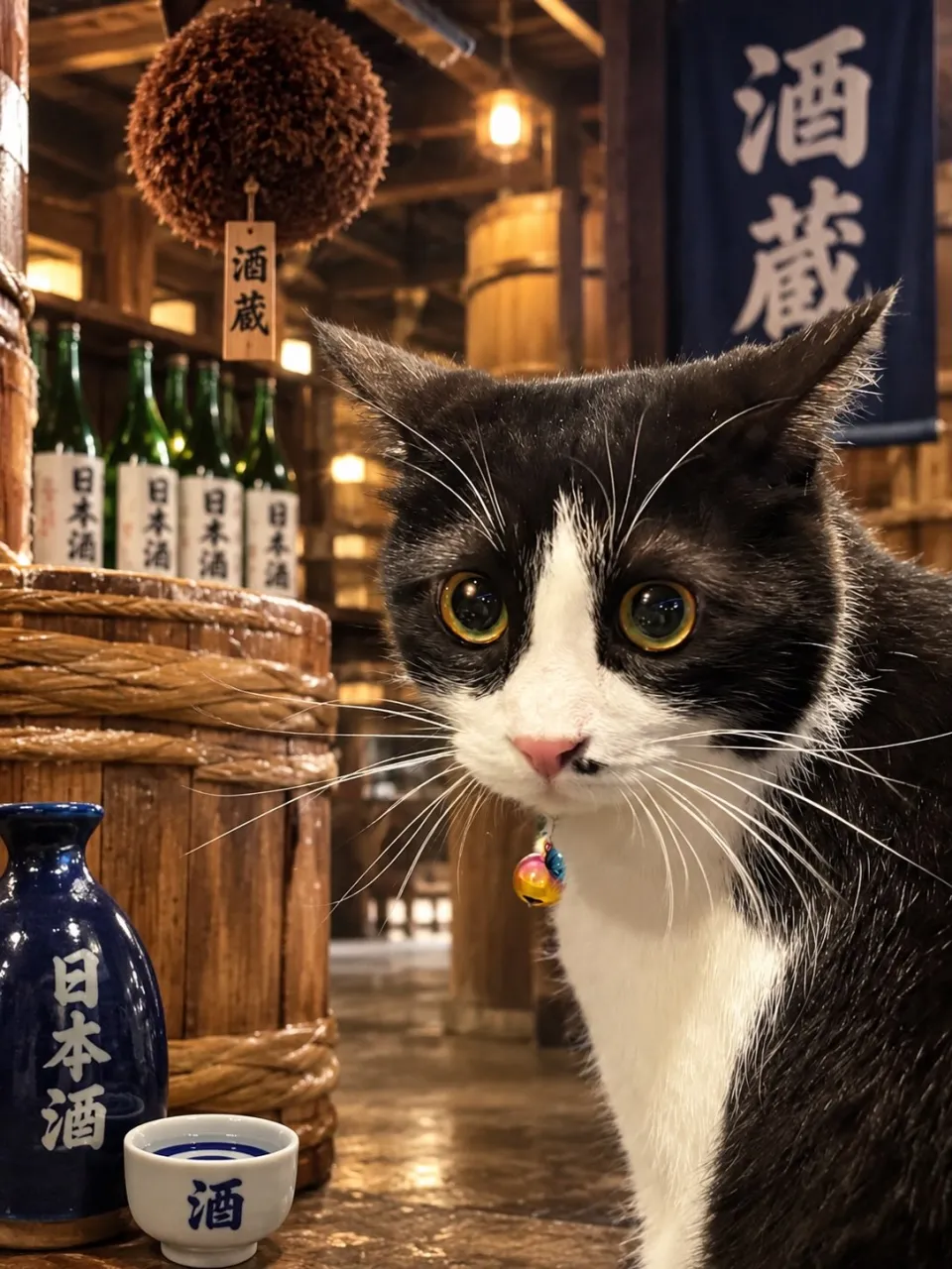 酒蔵と銅